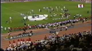 Lazio - Manchester United 1999 résumé et célébration d&#39;après match