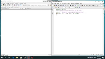 #FINALPROJECTPRAKTIKUMKOMPUTASIUMS2020 TUTORIAL PENGGUNAAN MATLAB PADA MATRIKS