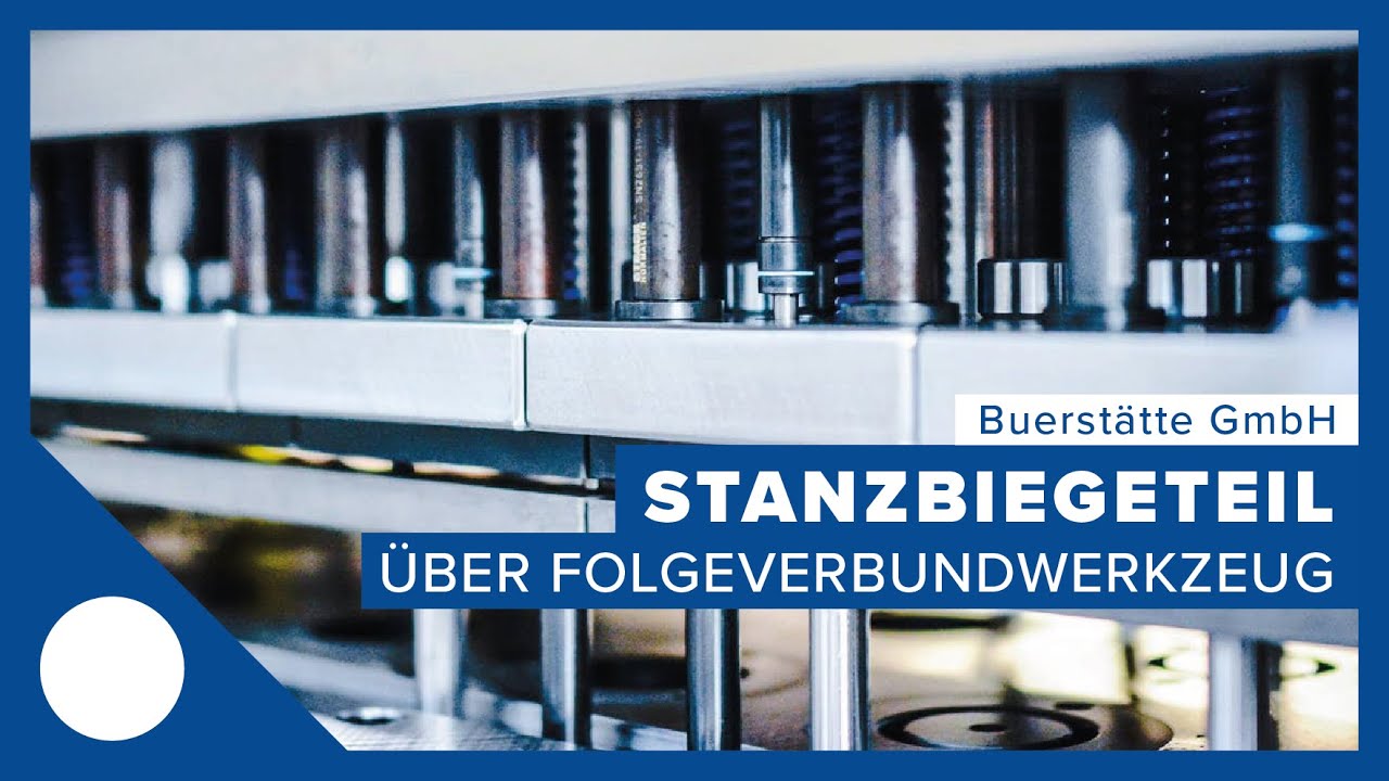 Stanzbiegeteile - Nur ein Bearbeitungsschritt über Folgeverbundwerkzeug - Stanzteile / Biegeteile