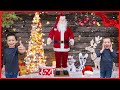 Life Size Animated Santa Claus in English and Spanish | Ryan Liam Setup Walmart Santa Animatronic