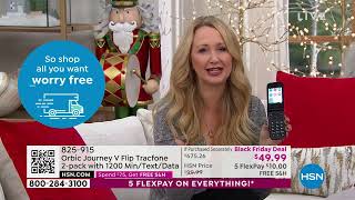 Orbic Journey V Flip Tracfone 2pk Bundle w/1200 Min/Text...