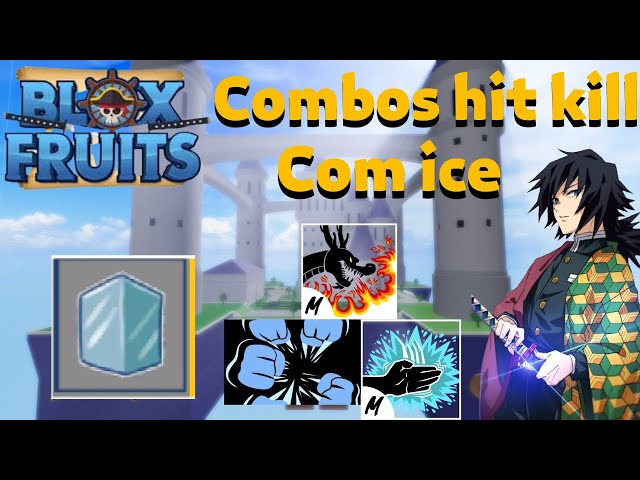 3 COMBOS DE ICE HIT KILL DANO EM FRUTA