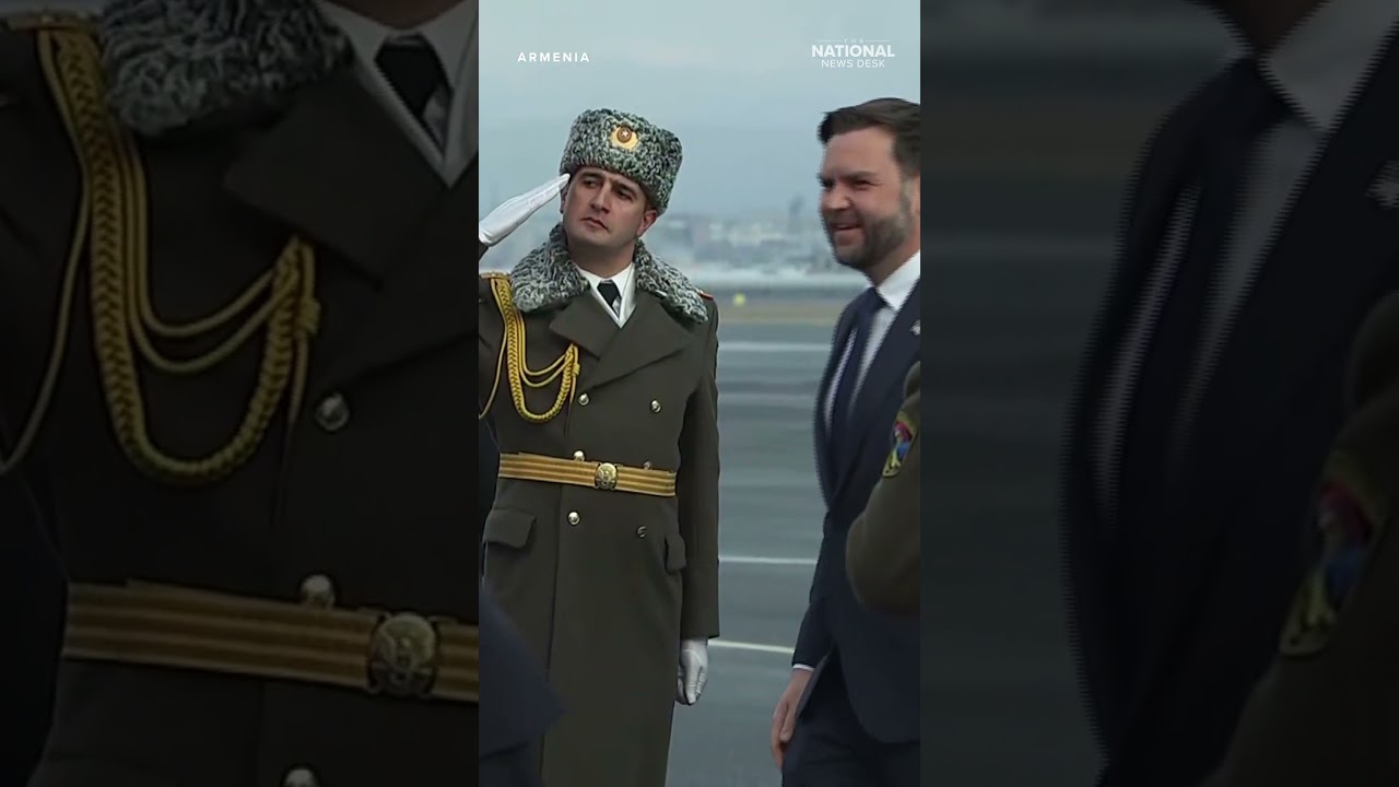 Vice President Vance arrives in Armenia