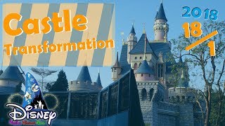 Construction update: castle transformation @ hong kong disneyland
(january 18, 2018)
========================================================== disney
magica...