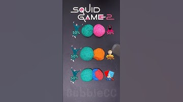 Guess the mixed color of squid game #오징어게임 #shorts #squidgame #squidgame2 #colormixing