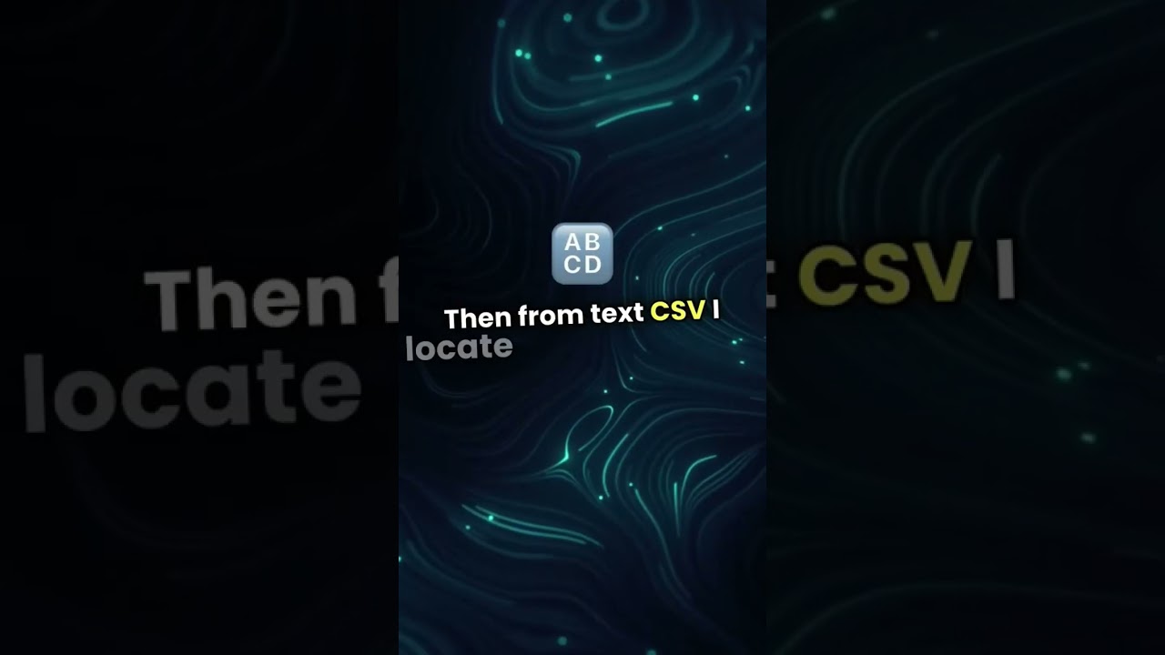 import external data in MS Excel