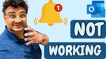 Outlook Notification not working! - [How to Fix it]