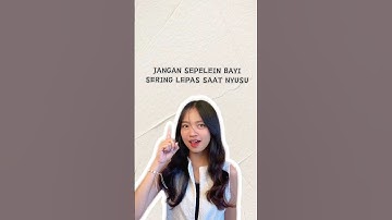 Ini dia penyebab bayi sering lepas saat menyusu!🤗#asibooster #pelancarasi #asi #menyusui #fakebody