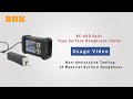 How to Use BC 600 Surface Roughness Tester  Step by Step Measurement Guide