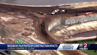St. Cloud residents face traffic delays amid turnpike construction