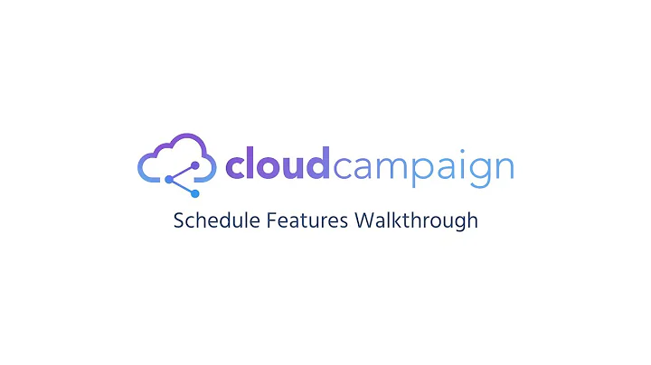 Cloud Campaign Scheduling Features Quick Walkthrough | Social Media Management that Scales