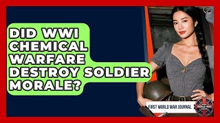 Did WWI Chemical Warfare Destroy Soldier Morale? - First World War Journal