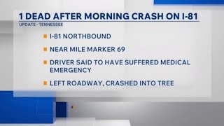 THP: 1 dead after Jeep crashes on I-81