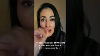 Manifest the commitment that you desire and deserve  #specificperson #manifesting #lawofassumption