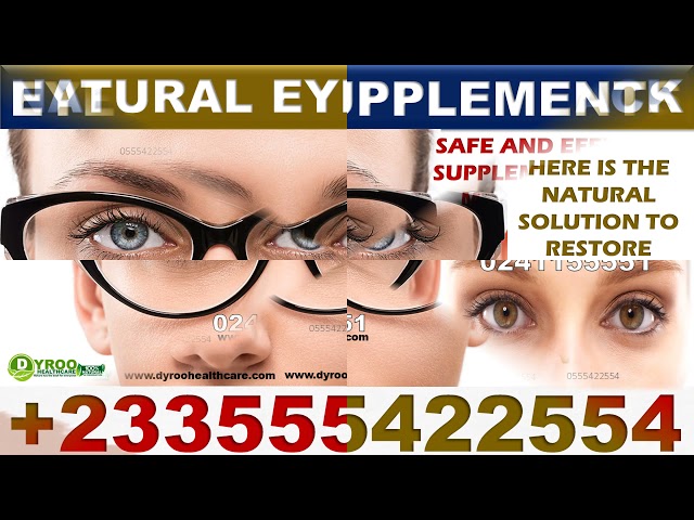Best Vision Supplements in Ghana Accra Kumasi Tamale 0555422554