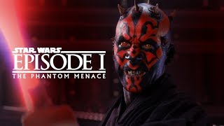 Obiwan Kenobi et Qui-Gon Jinn VS Dark Maul I Star Wars Épisode 1 : La Menace Fantôme