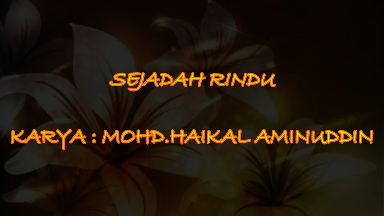 Sejadah Rindu