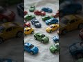 Colorful Miniature Cars 🚗✨ | Satisfying Mini Art Shorts #shorts