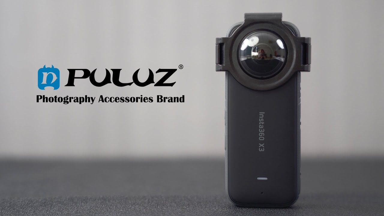 For Insta360 X3 PULUZ Upgrade Optical Glass Lens Guard Protective 