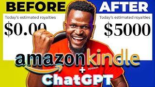 How to Write an eBook in 16mins & Make $4982 a Week Selling eBooks Online with ChatGPT and AmazonKDP screenshot 4