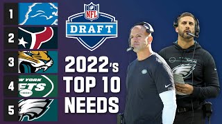 2022 NFL Draft Analysis: Projecting Needs of Top 10 Picks