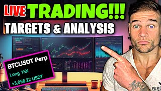 LIVE! TRADING!! WHEN PUMP?!?! Targets - Bitcoin & Crypto Analysis
