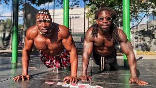 I Let a Deck of Cards Decide My Push-Up Workout @ShaShredded @gokupump