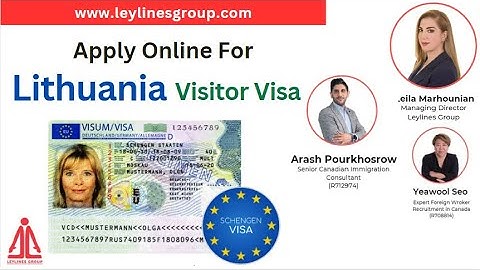 How to Apply Lithuania Visitor Visa | Online | Step By Step 2024
