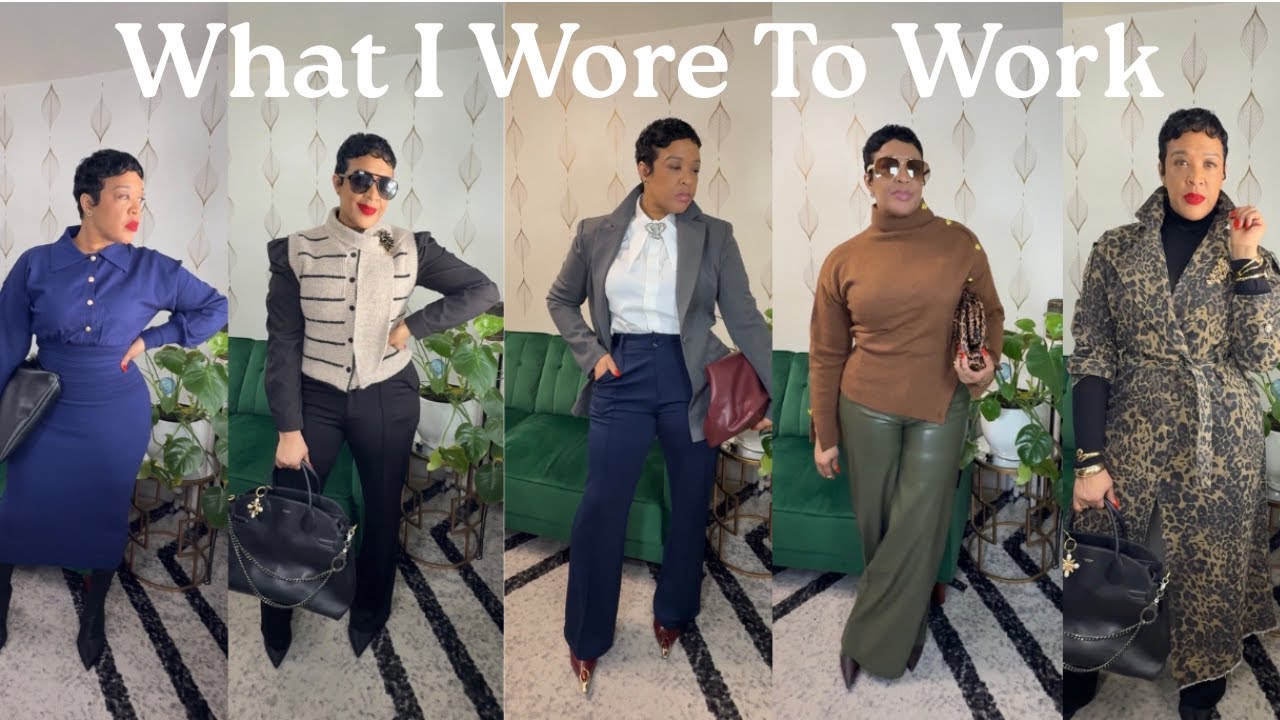 5 OUTFITS YOU CAN RECREATE | WHAT I WORE TO WORK | CLASSY & CHIC | SHOP YOUR CLOSET