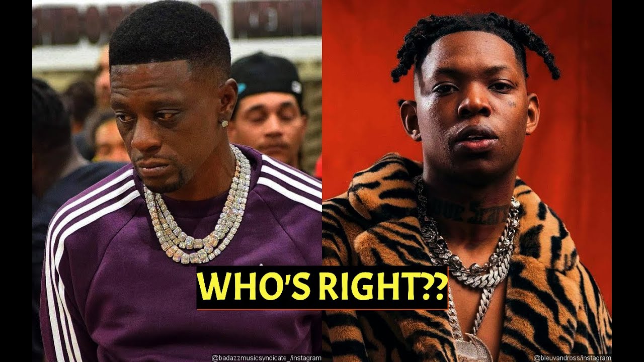 Rappers Boosie And Yung Bleu Feud Over Money Gets Personal. Should Yung ...