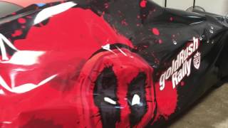 Deadpool Porsche 991 GT3 Wrap