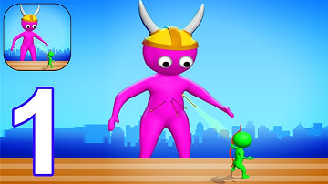 Archers VS Titans: City Attack - Gameplay Part 1 All Levels 1-12 (Android, iOS)