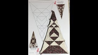 BR7 Triangle Assembly - Dear Jane Goes EPP