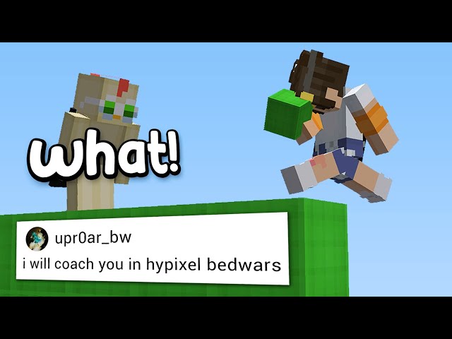 Coach you in minecraft bedwars by Danielpaini