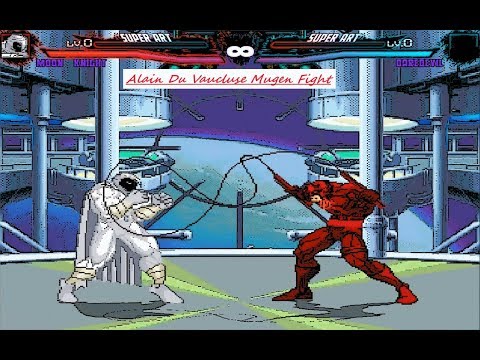 Mugen : Marvel : Moonknight Vs Daredevil (Request)