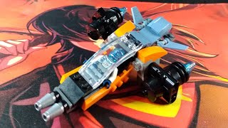Cyber scout. alternative build. using part's from LEGO set [31111]