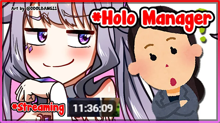 [ENG SUB/Hololive] A Holo manager was left speechless after she found out of Biboo's streaming time