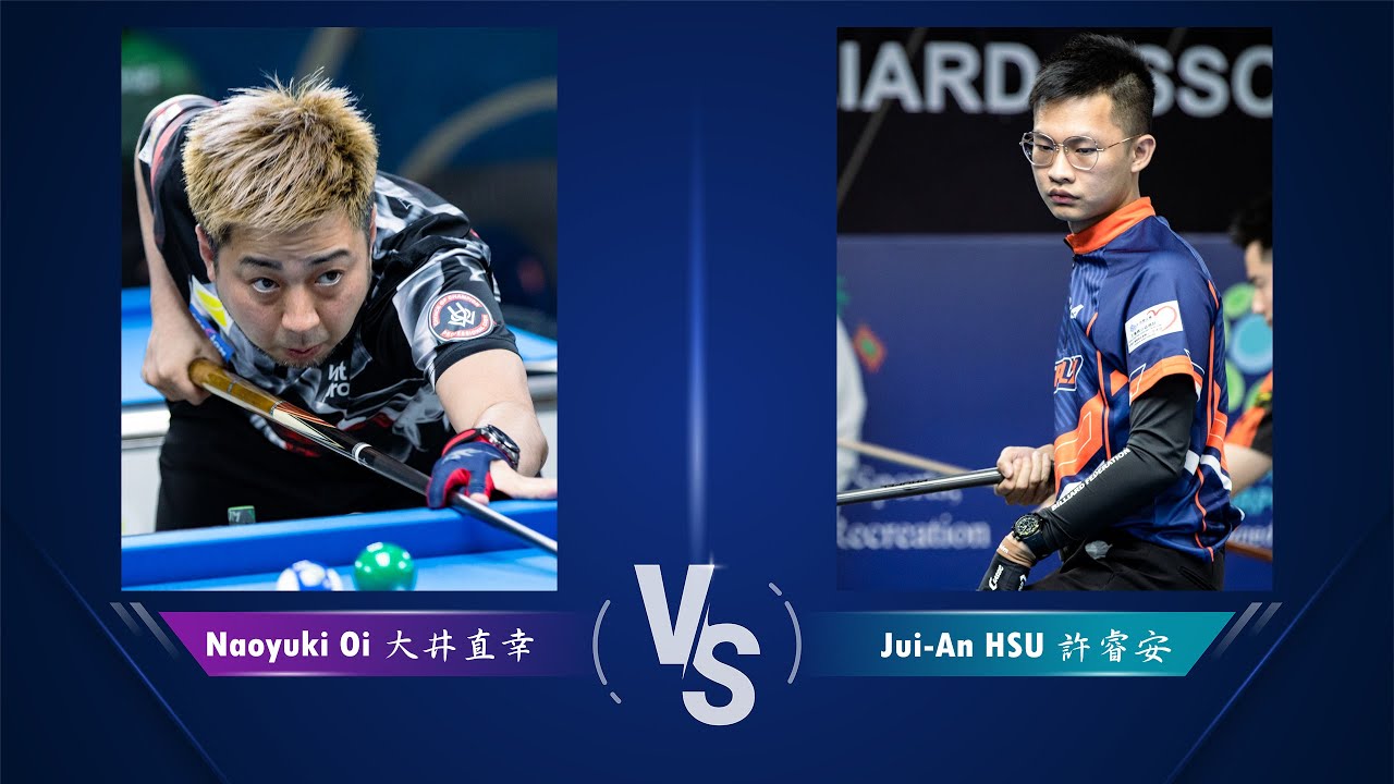 Naoyuki Oi 大井直幸 vs 許睿安 Jui-An HSU｜2024 Maldives Open 10-Ball Championship 馬爾地夫公開賽