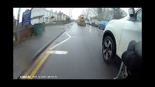 T88ODS Nissan Qashqai driver close pass of cyclist, Essex Police result; Course or Conditional Offer