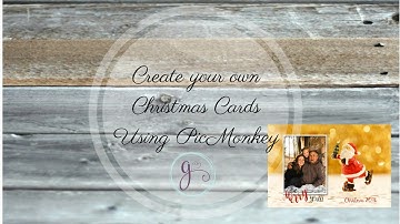 Tutorial to make your own Christmas Cards using Pic Monkey