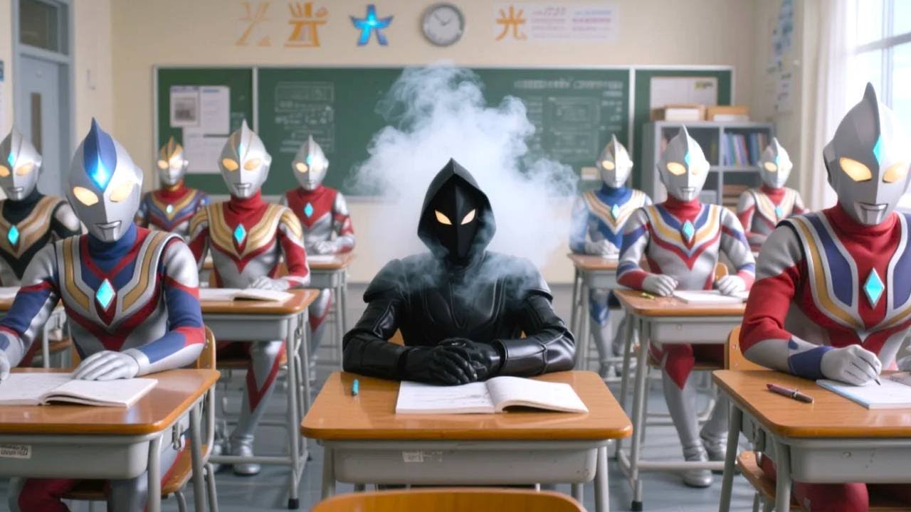 黑暗王国的坏人混在了光之国教室里面，把小奥仔拐走了？究竟是谁在装神弄鬼【九九动漫】