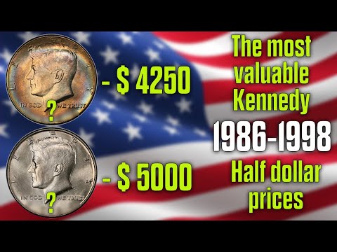Video: Кеннеди жарым доллардын баасы барбы?