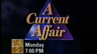 WNYW 1993 Fox 5 A Current Affair Commercial