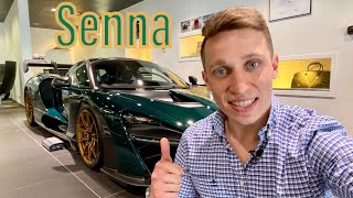 McLaren Senna in Green Carbon | Review Interior \& Exterior