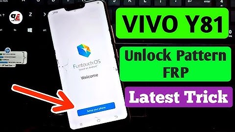 Vivo Y81 (1803) Pattern Unlock/Forgot Password/Vivo 1803 Frp Bypass Google Account Lock/9.0 pie