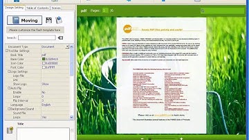 3D PageFlip Professional video tutorial