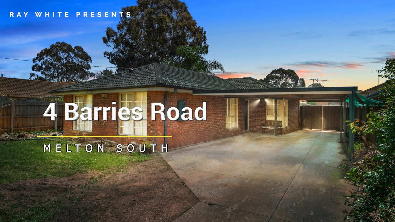 4 Barries Road, Melton South YouTube