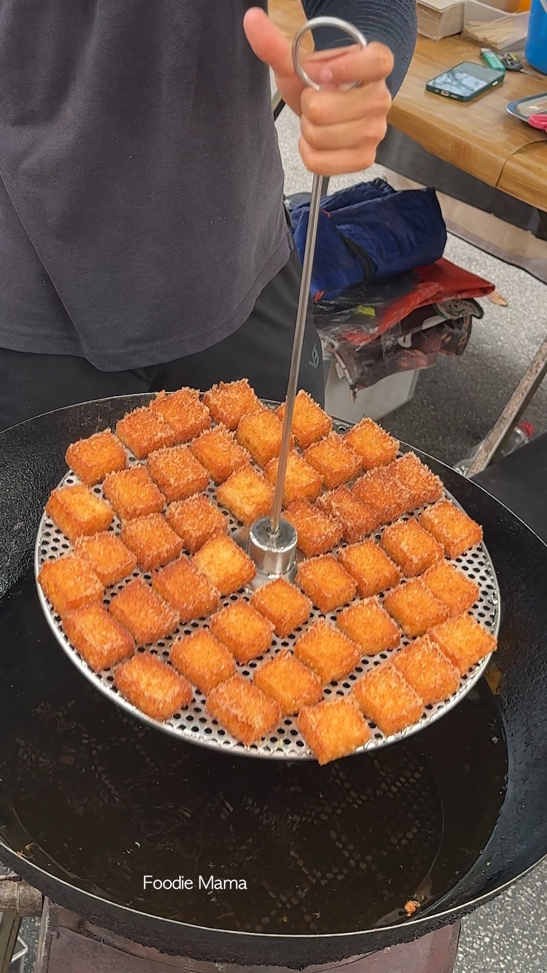 Popular Snack! Crispy Fried Radish Cake
