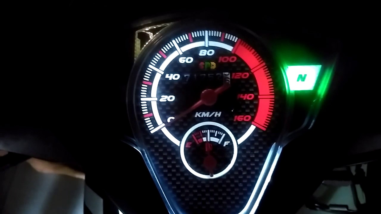 Speedometer Custom Honda Blade Old YouTube