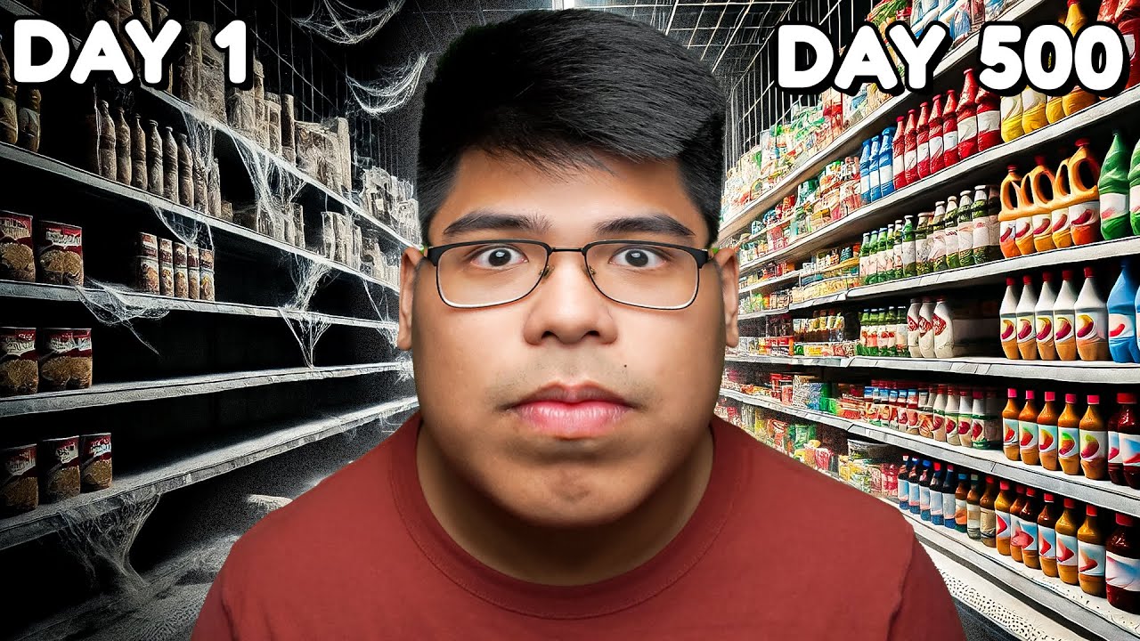I Played 500 Days of Supermarket Simulator (Full Movie)